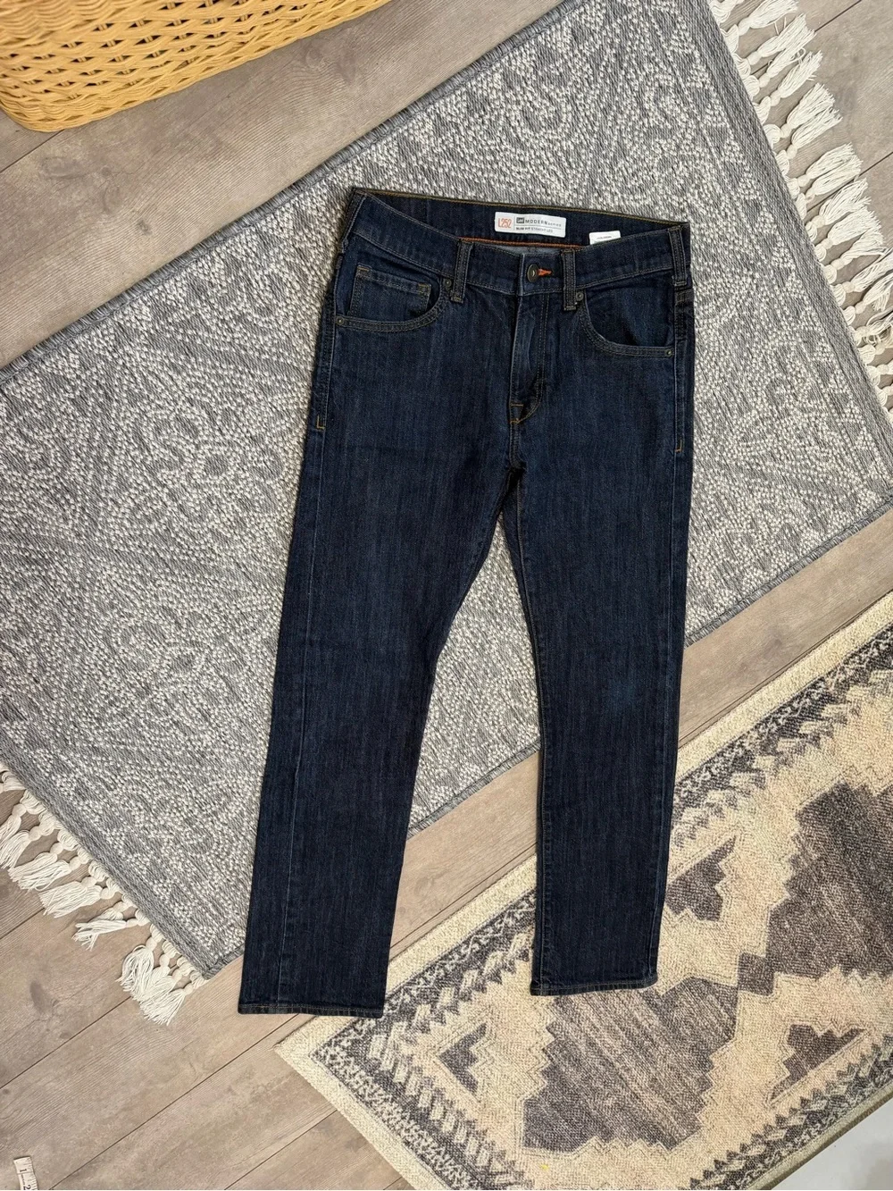 Lee Men’s L252 Modern Series Slim Fit Straight Leg Jeans 30x30